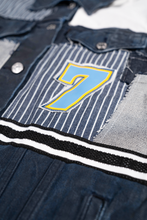 Load image into Gallery viewer, Nuggets #7 Patch work Denim Vest