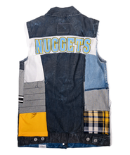 Load image into Gallery viewer, Nuggets #7 Patch work Denim Vest