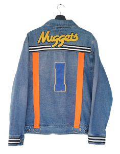 "DENVER NUGGETS" ☁️HOMETOWN LOVE🗻 Denim Jacket