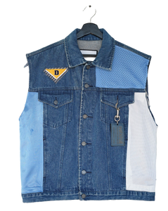 In Honor of Billups Denim Vest