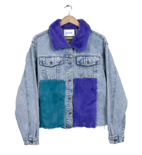 Load image into Gallery viewer, Electric Faux Fur Jacket