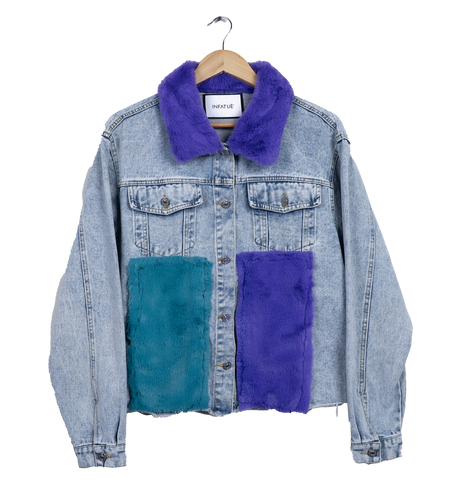 Electric Faux Fur Jacket