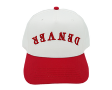 Load image into Gallery viewer, &quot;The Denver&quot; Hat  - Red/White