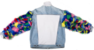 Color Outside Denim Jacket - Sample Sale